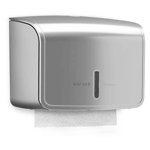 تصویر  جا دستمال کاغذی سارودی (ایمن آب) مدل ورونا کروم