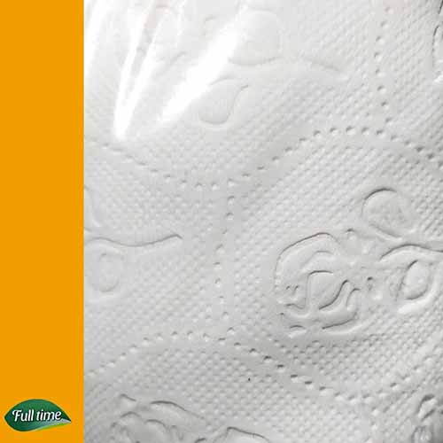 تصویر  دستمال توالت رولی فول تایم بسته 24 عددی