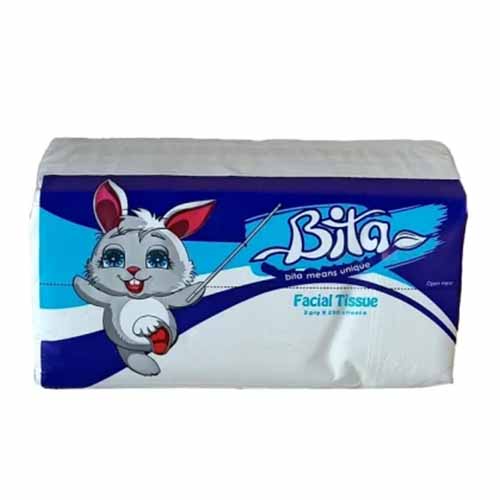 تصویر  دستمال کاغذی 250 برگ بی تا مدل اکونومی بسته 8 عددی