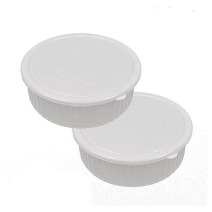 تصویر  ظرف فريزری 2 قلو پلی ياس ظرفیت 950 میلی لیتر طوسی