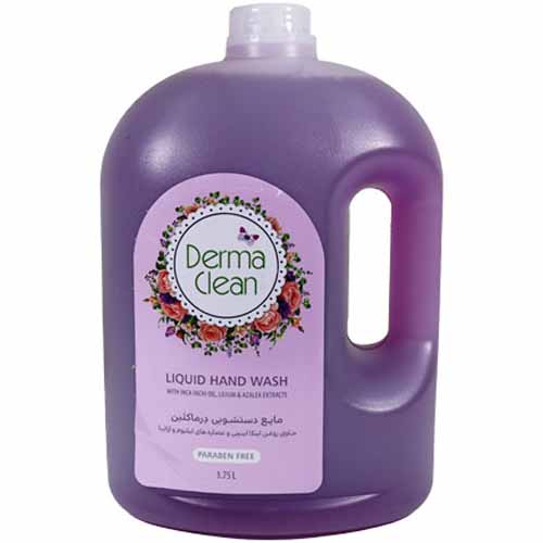 تصویر  مایع دستشویی درماکلین لیلیوم حجم 3.750 لیتر