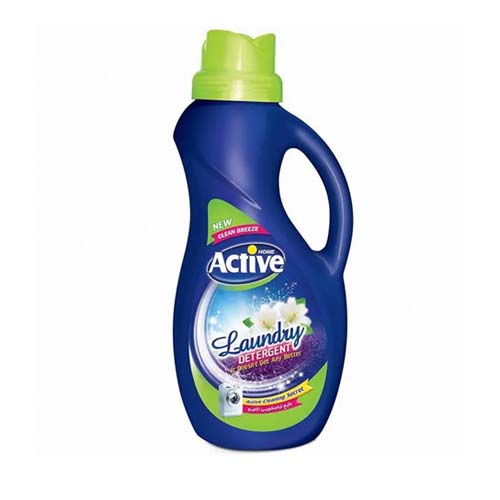 تصویر  مایع لباسشویی اکتیو سبز حجم 1.5 لیتری
