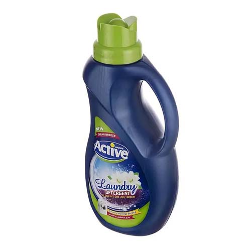 تصویر  مایع لباسشویی اکتیو سبز حجم 1.5 لیتری