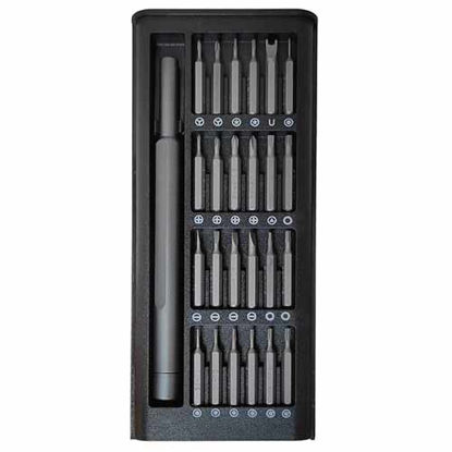 تصویر  ست سری پیچ گوشتی مدل 2025A بسته 24 عددی