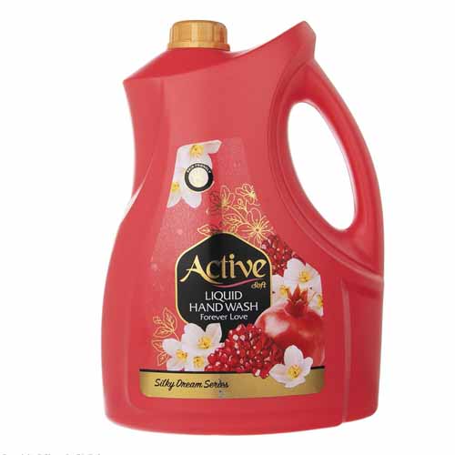 تصویر  مایع دستشویی اکتیو مدل Forever Love حجم 3.750 لیتر