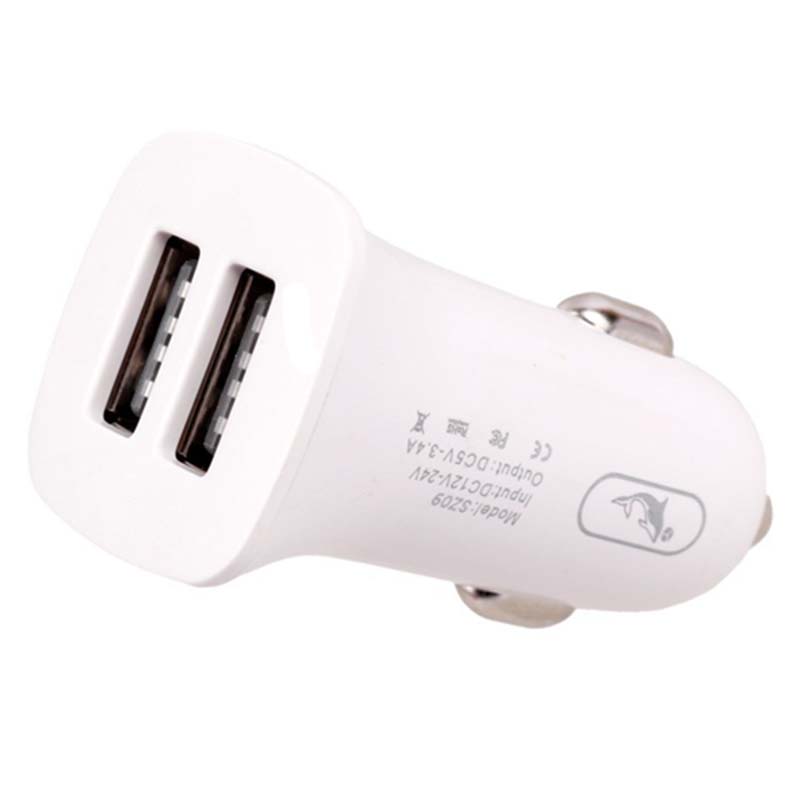 تصویر  شارژر فندکی 15 وات اسکای دلفین مدل SZ09