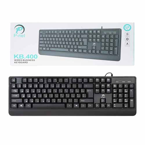 تصویر  کیبورد پی نت مدل KB-400