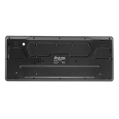 تصویر  کیبورد بی سیم پی نت مدل KB-3000