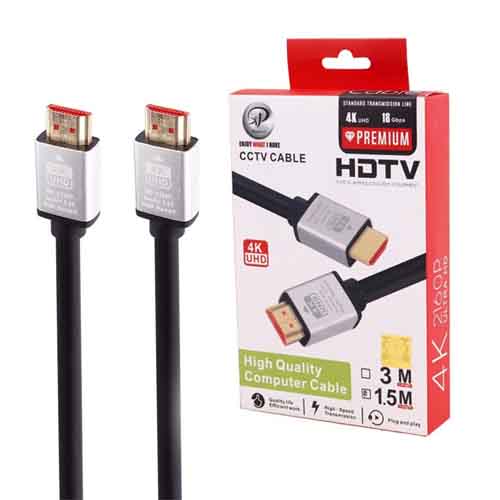 تصویر  کابل HDMI ایکس-پی پروداکت 4K طول 1.5 متر