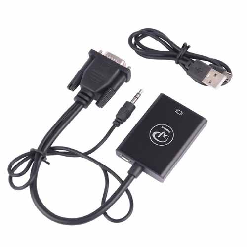 تصویر  تبدیل VGA به HDMI ایکس پی-پروداکت مدل XP-T906