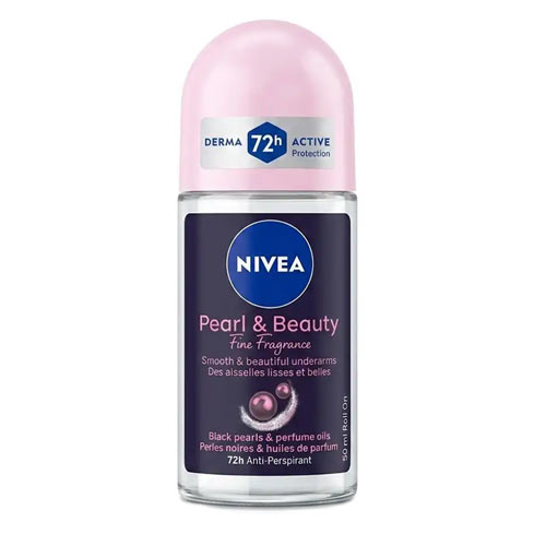 تصویر  مام رول ضد تعریق زنانه نیوآ مدل PEARL AND BEAUTY حجم 50 میلی لیتر ماندگاری 72 ساعت