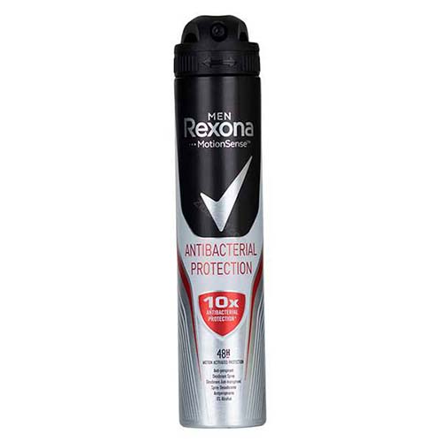تصویر  اسپری ضد تعریق مردانه رکسونا مدل Antibacterial Protection حجم 200 میلی لیتر