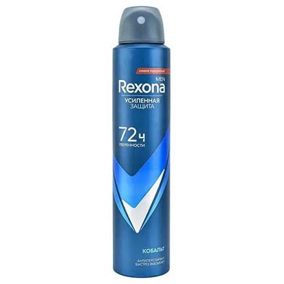 تصویر  اسپری ضد تعریق مردانه رکسونا مدل ADVANCED PROTECTION (COBALT DRY) ماندگاری 72 ساعته حجم 200 میلی لیتر