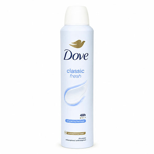 تصویر  اسپری ضد تعریق داو مدل classic fresh حجم 250 میلی لیتر