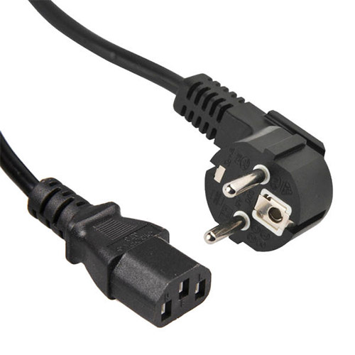 تصویر  کابل برق کامپیوتر مچر مدل MR-89 طول 1.5 متر  بسته 10 عددی