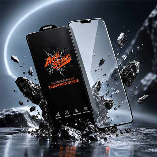تصویر  گلس موبایل میتوبل مدل آنتی استاتیک مناسب Redme 15C
